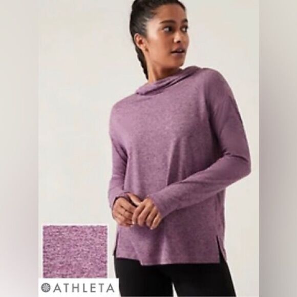 Athleta Tops - Athleta Uptempo II Hoodie Jersey Knit Lightweight Sweatshirt Size 3X